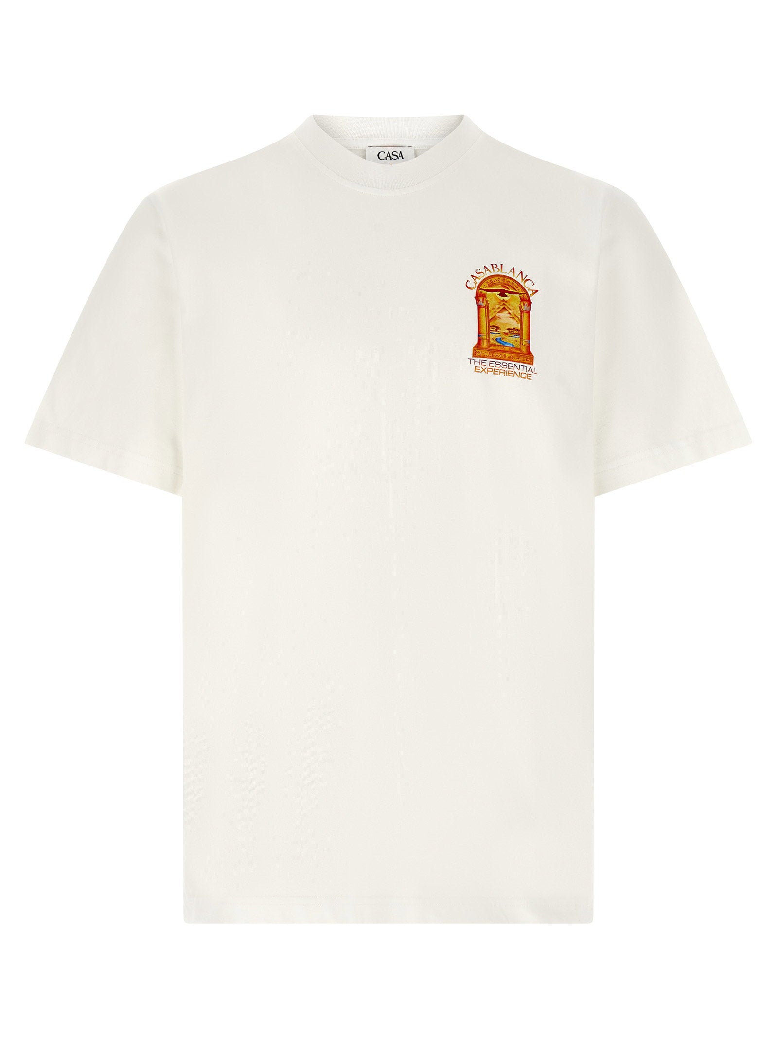 Casablanca Hermons Mirage Arch Graphic T-Shirt — Cream by Casablanca