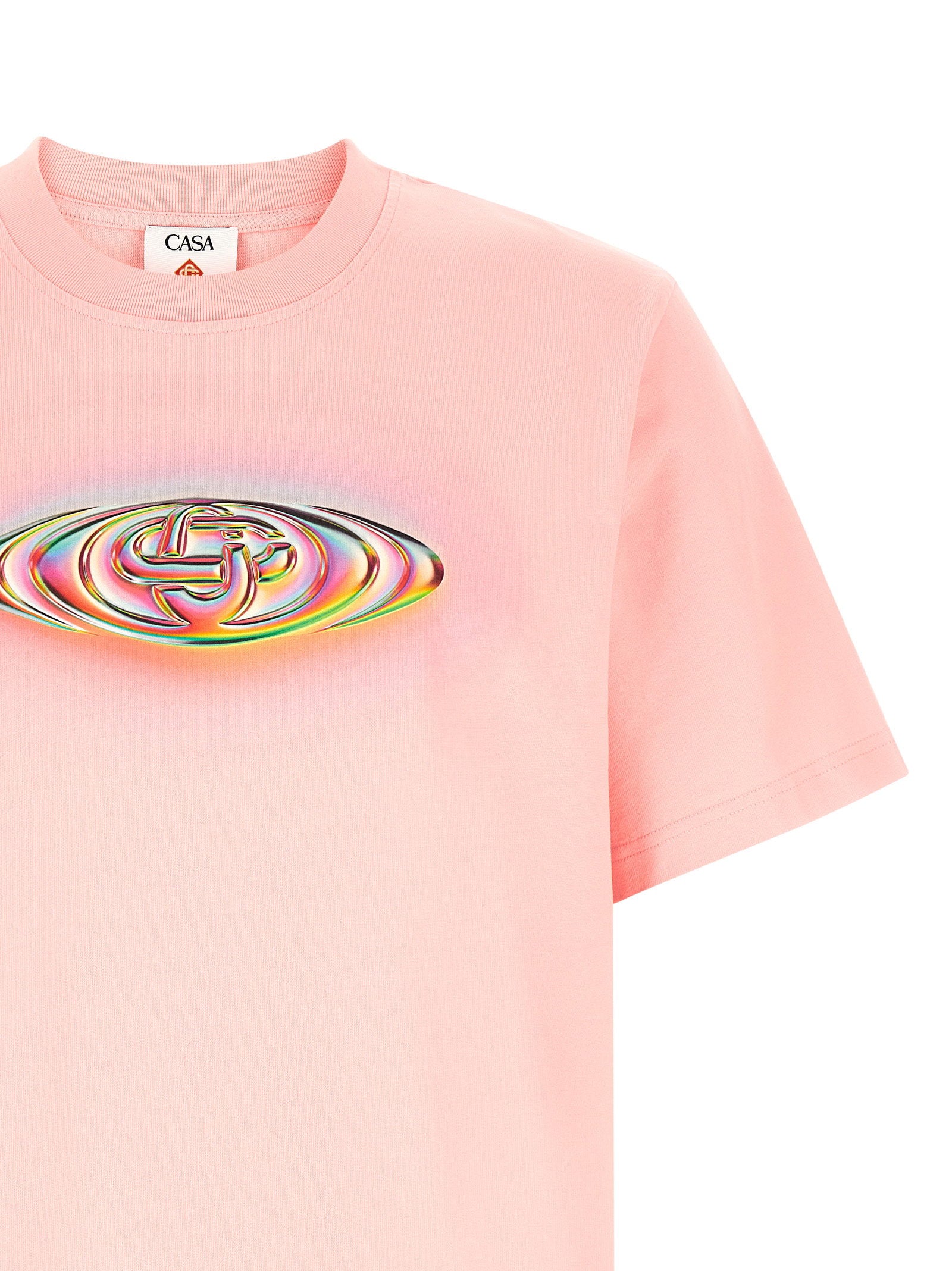 Casablanca T-shirt — Pink, view 3
