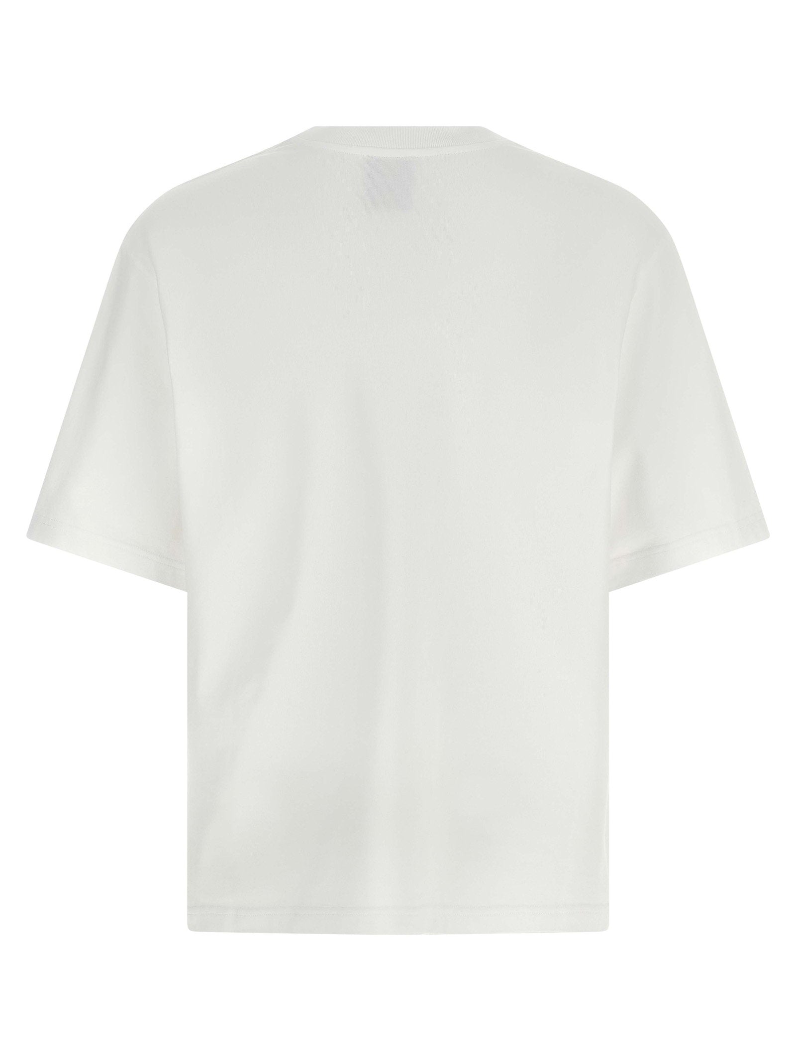Casablanca Dragonfly Floral Print T-Shirt — White, view 2