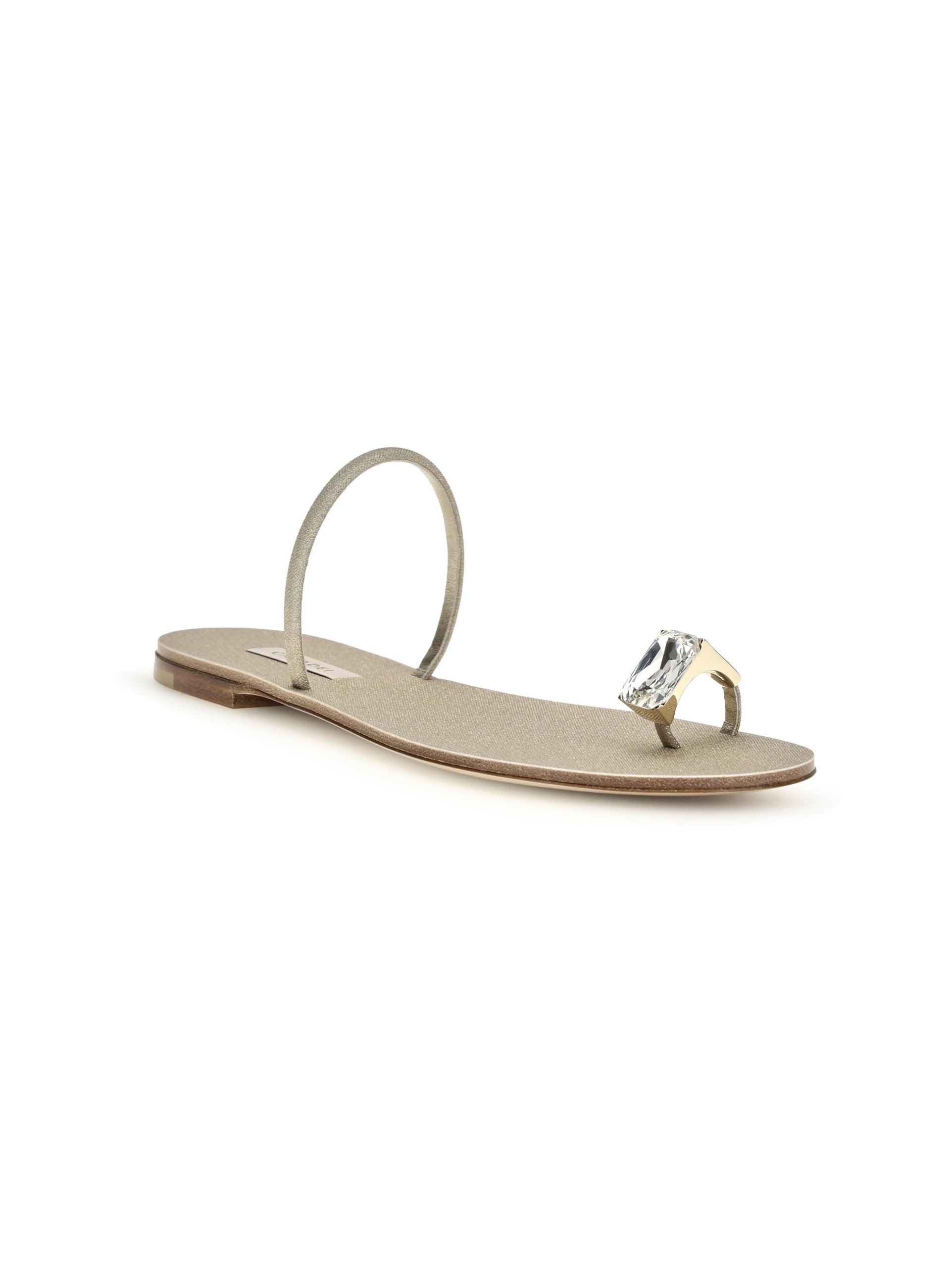Casadei Soraya Solar Sandal — Gold, view 2