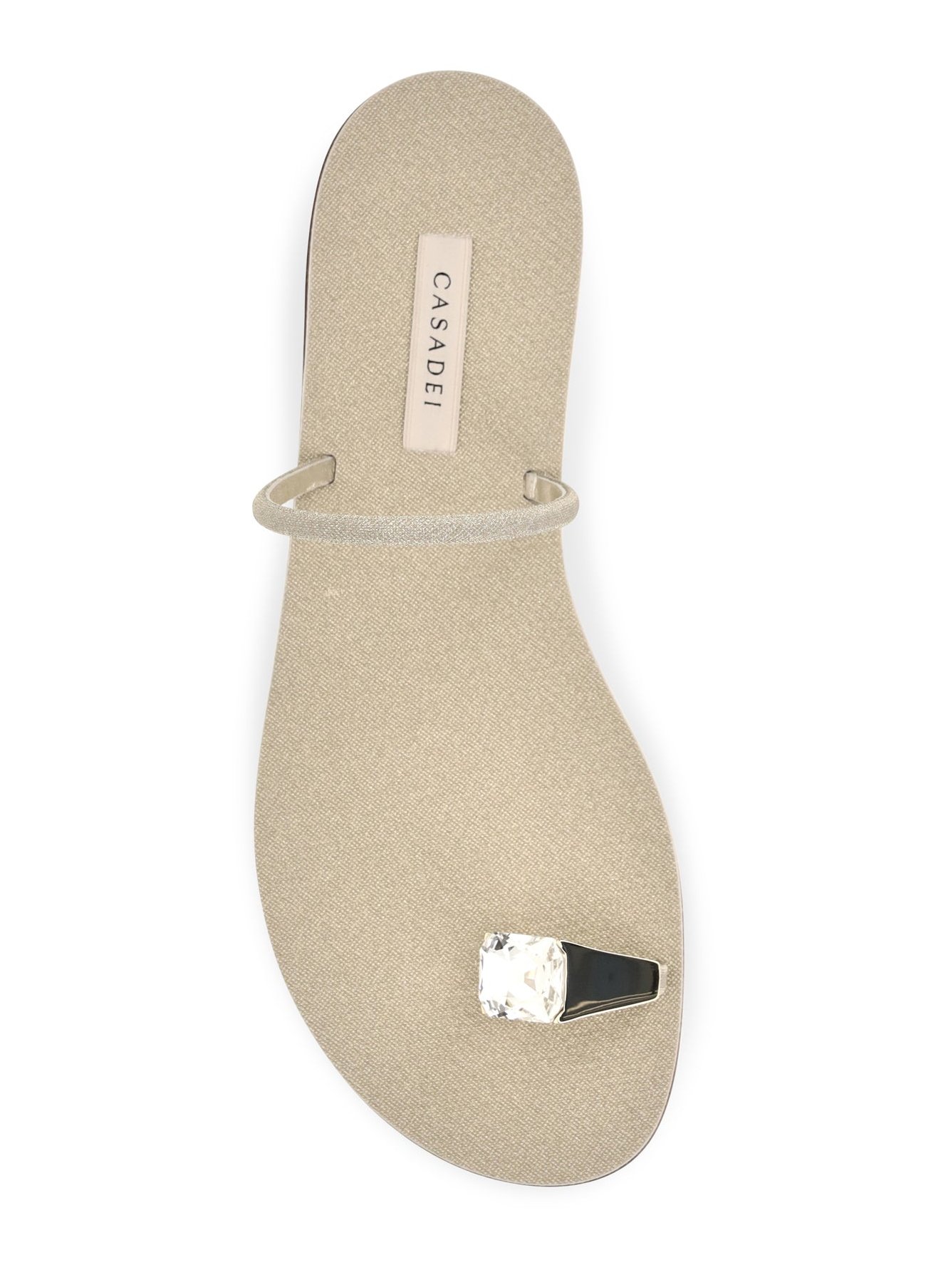 Casadei Soraya Solar Sandal — Gold, view 4