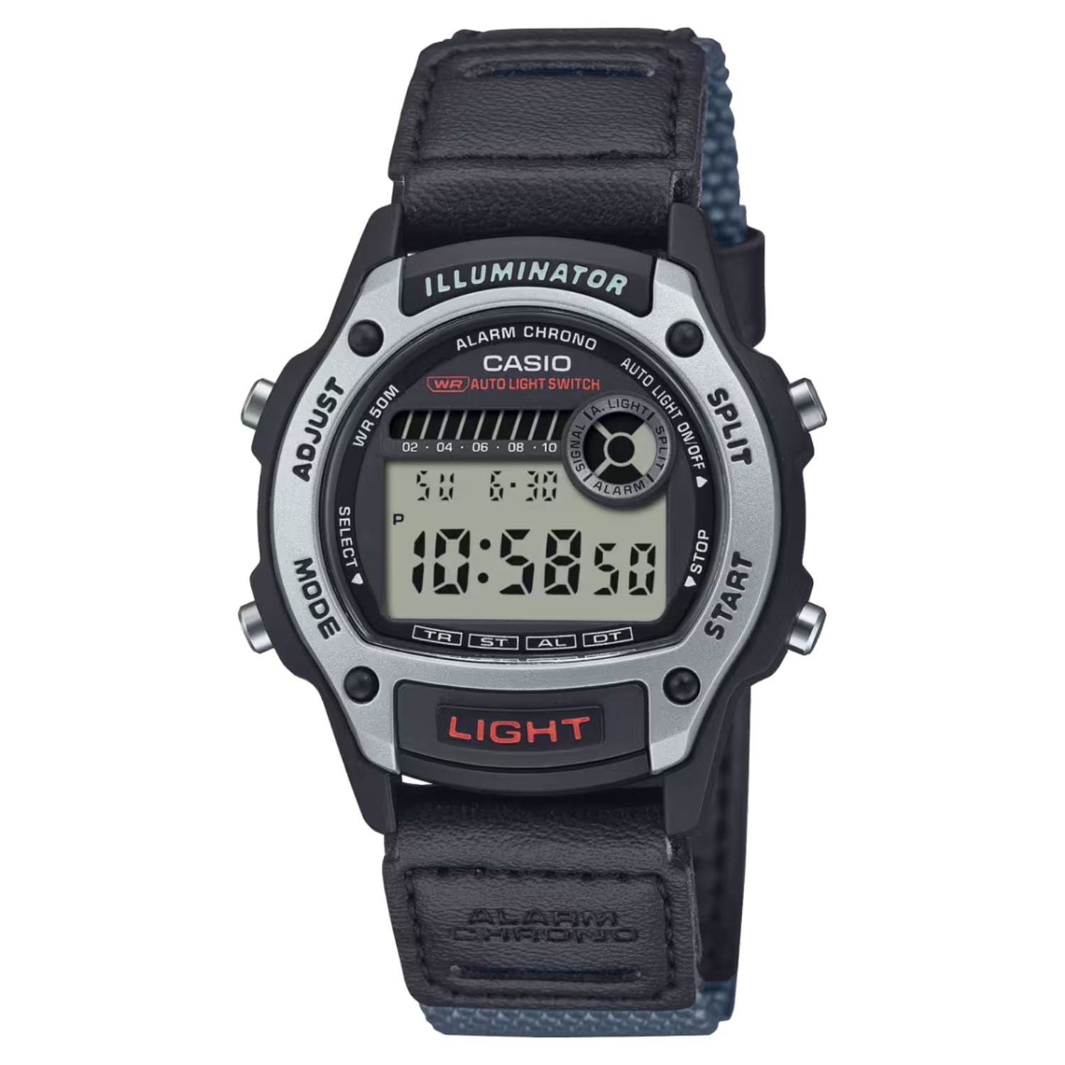 Casio Illuminator Alarm Chrono Watch — Black by Casio