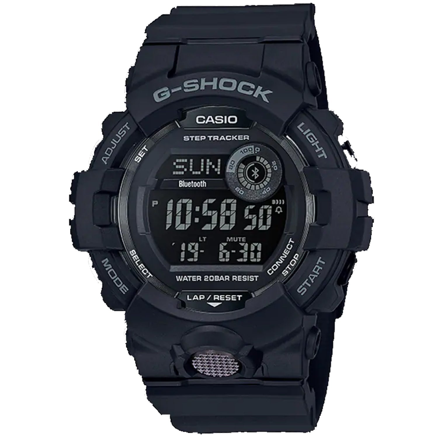 Casio G-Shock Step Tracker Watch — Black by Casio