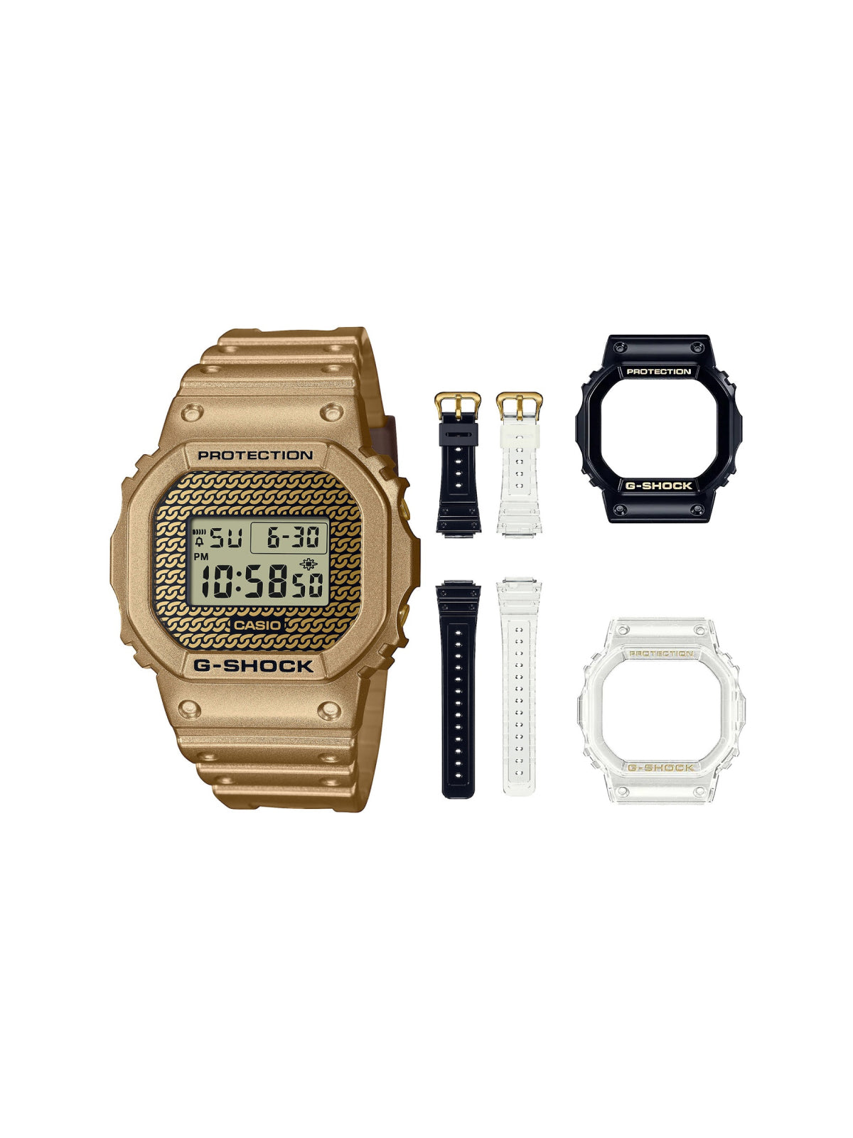 Casio Digital Quartz Watch — Gold by Casio