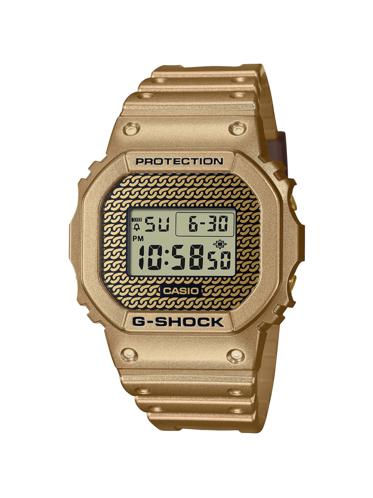 Casio Digital Quartz Watch — Gold, view 5