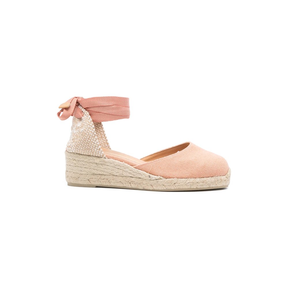 CastañEr Carina Espadrille Sandal — Pink by Castaner