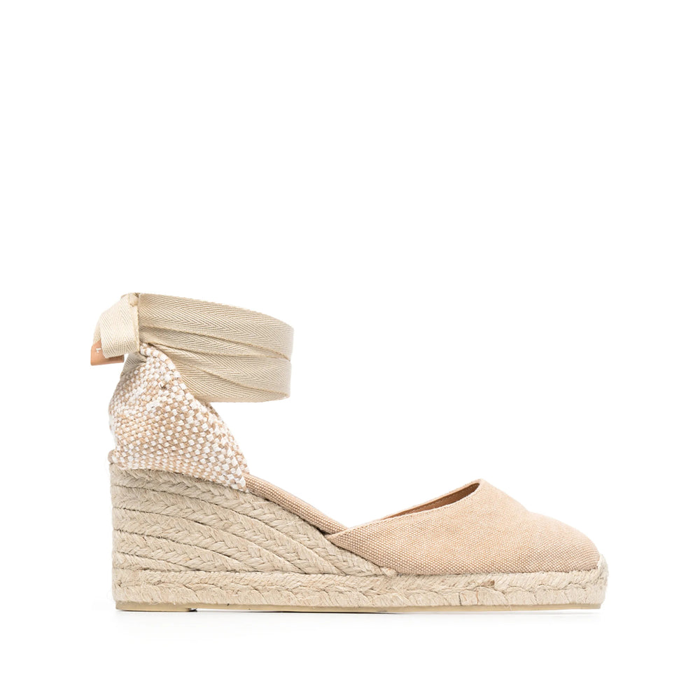 CastañEr Carina Wedge Espadrille — Beige by Castaner