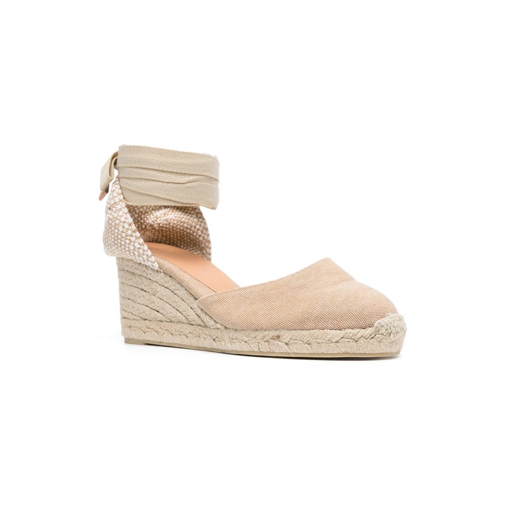 CastañEr Carina Wedge Espadrille — Beige, view 2