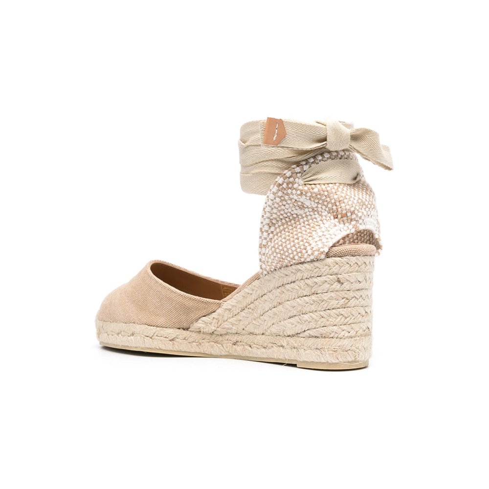 CastañEr Carina Wedge Espadrille — Beige, view 3