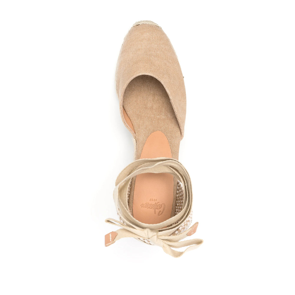 CastañEr Carina Wedge Espadrille — Beige, view 4