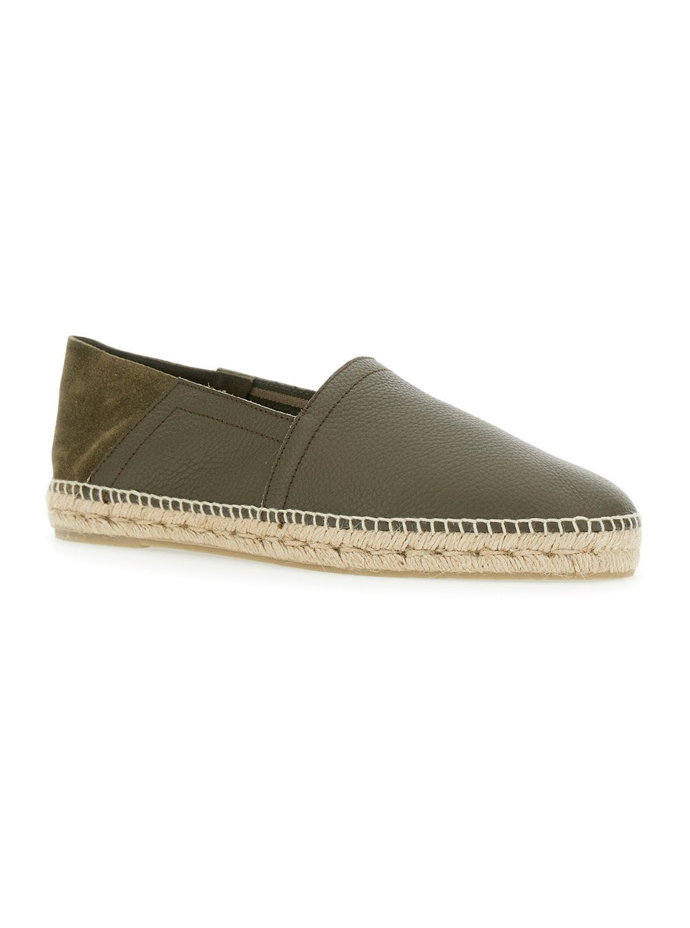 CastañEr Braided Raphia Sole Espadrille — Green, view 2