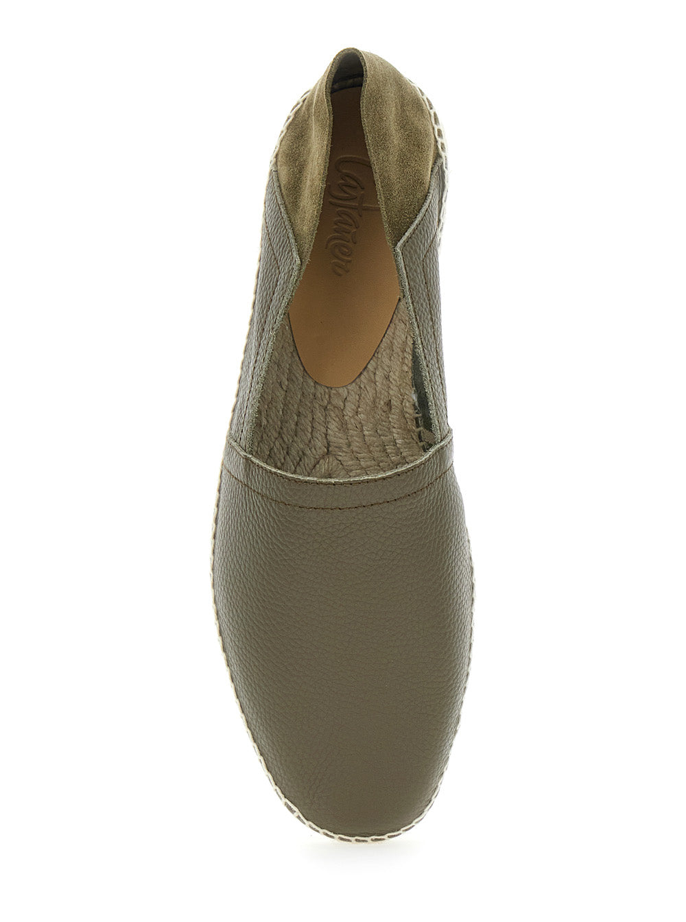 CastañEr Braided Raphia Sole Espadrille — Green, view 4