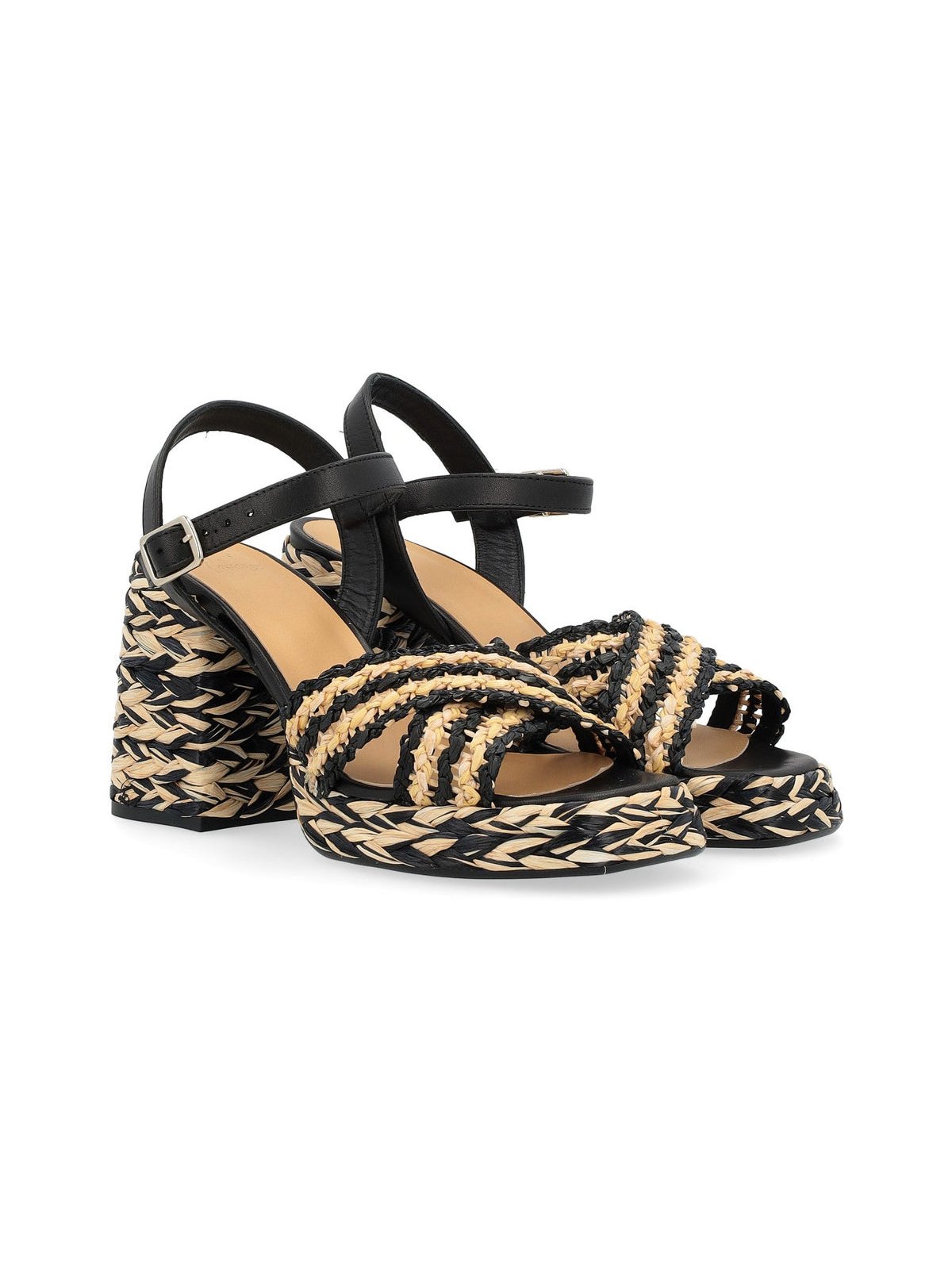 Castaner Valeria Sandal — Black by Castaner