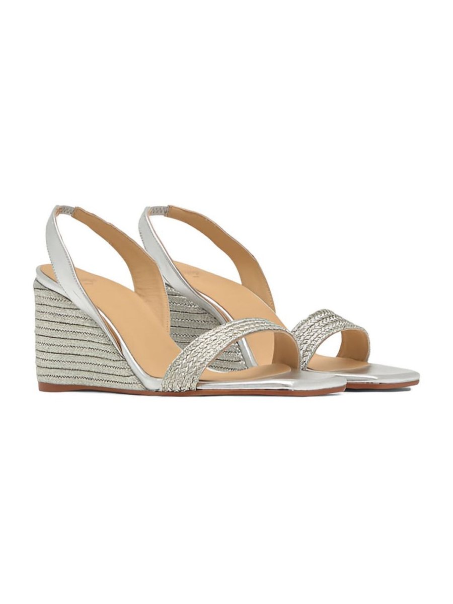 CastañEr Barby Sandal — Silver by Castaner