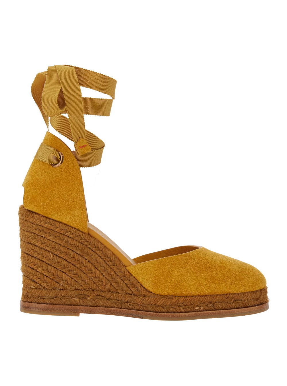 CastañEr Camilla Wedge Heel — Yellow by Castaner
