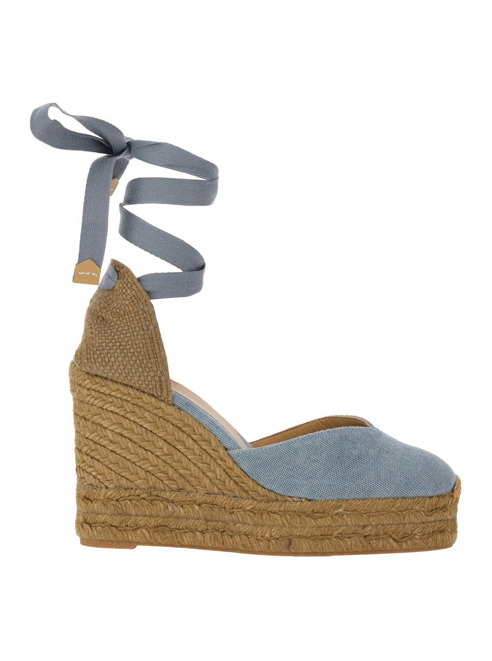 CastañEr Chiara Wedge Sandal — Blue by Castaner