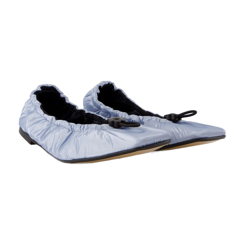 Cecilie Bahnsen Orbella Ballerina Flat — Blue, view 2