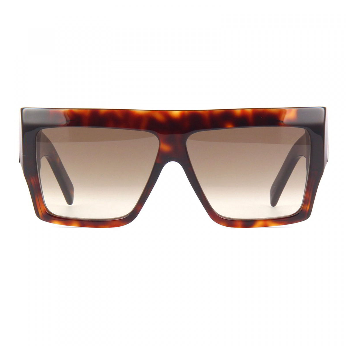 Celine CL40092I52F Square Full Rim Sunglasses — Brown, view 2