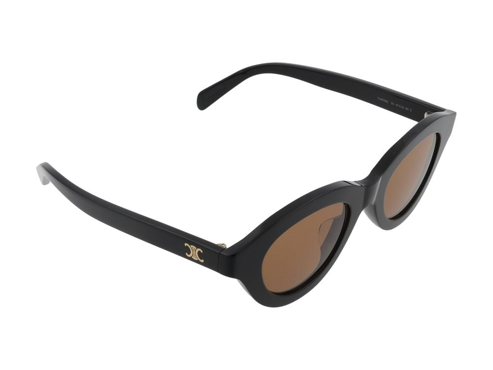 Celine CL40338U Sunglasses — Black, view 4