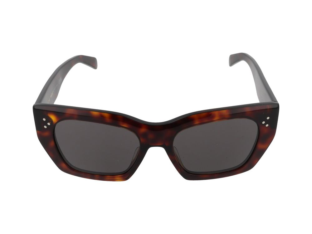 Celine CL40342I Tortoiseshell Square Sunglasses — Tortoiseshell by Celine