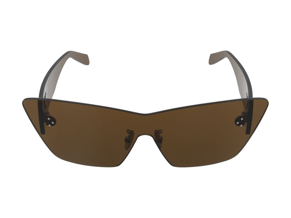 Celine CL40351U Frameless Design Sunglasses — Brown by Celine