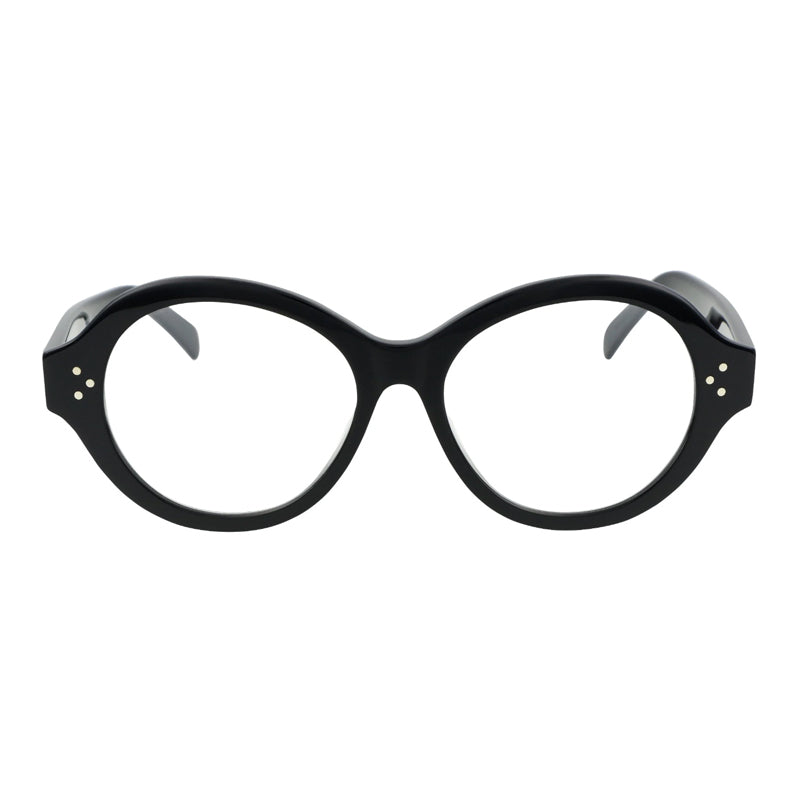 Celine Oval Full Rim Eyeglasses — Black, view 2