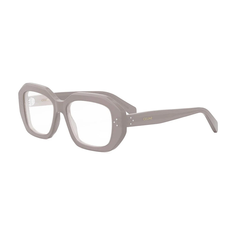 Celine Rectangle Full Rim Eyeglasses — Brown by Celine
