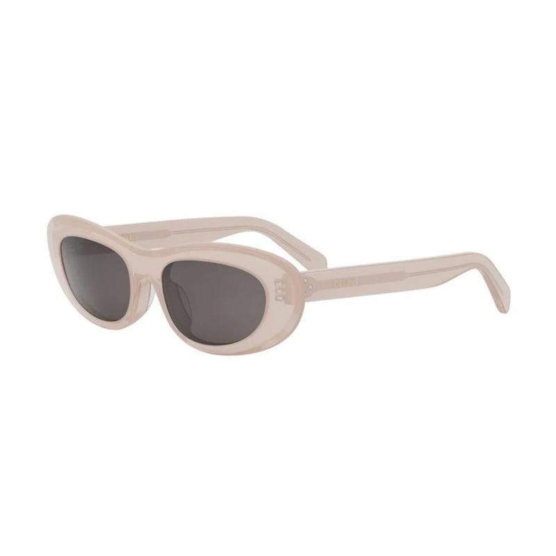 Celine Rectangle Full Rim Sunglasses — Beige by Celine