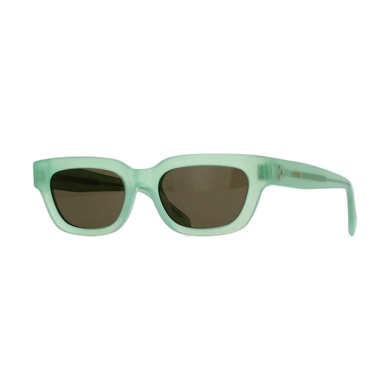 Celine Square Full Rim Sunglasses — Green by Celine
