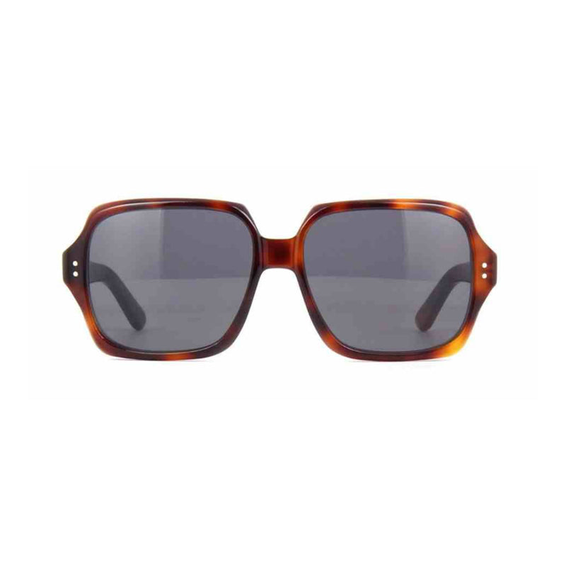Celine Square Full Rim Sunglasses — Havana, view 2