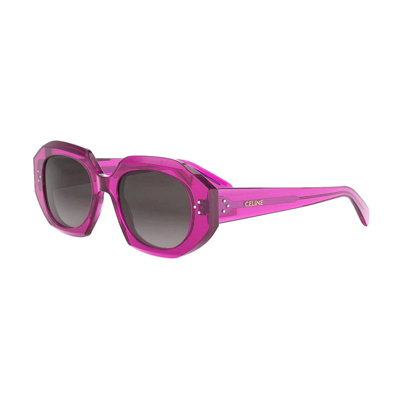 Celine Square Full Rim Sunglasses — Pink by Celine