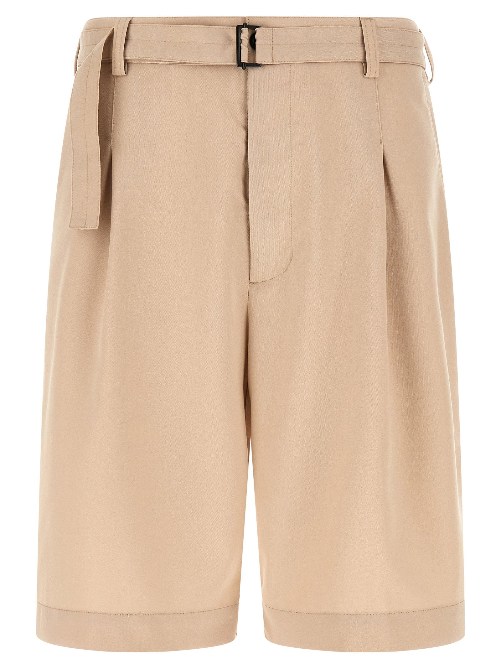 Cellar Door Viper Bermuda Shorts — Beige by Cellar Door