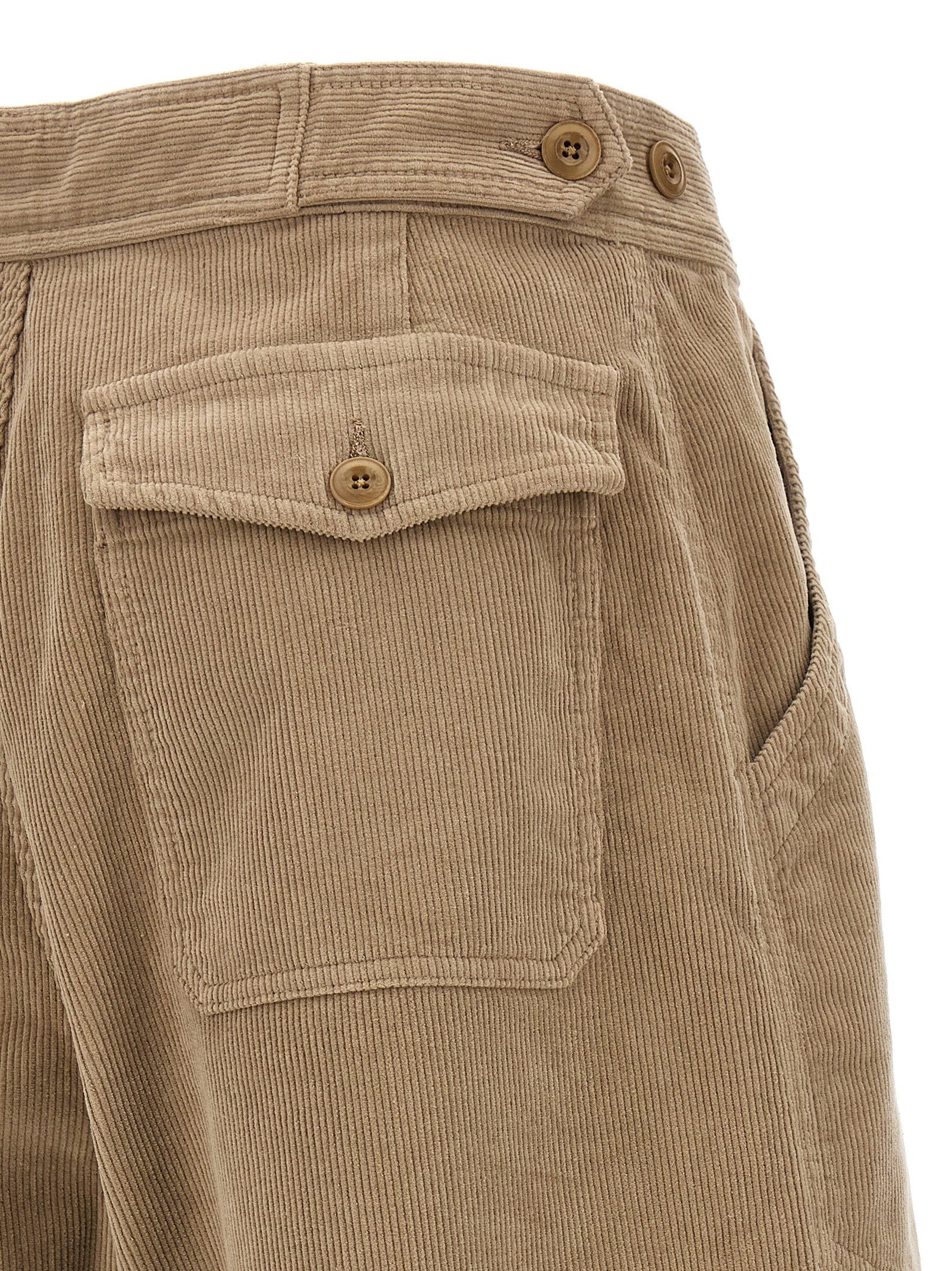 Cellar Door Paola Trousers — Beige, view 4