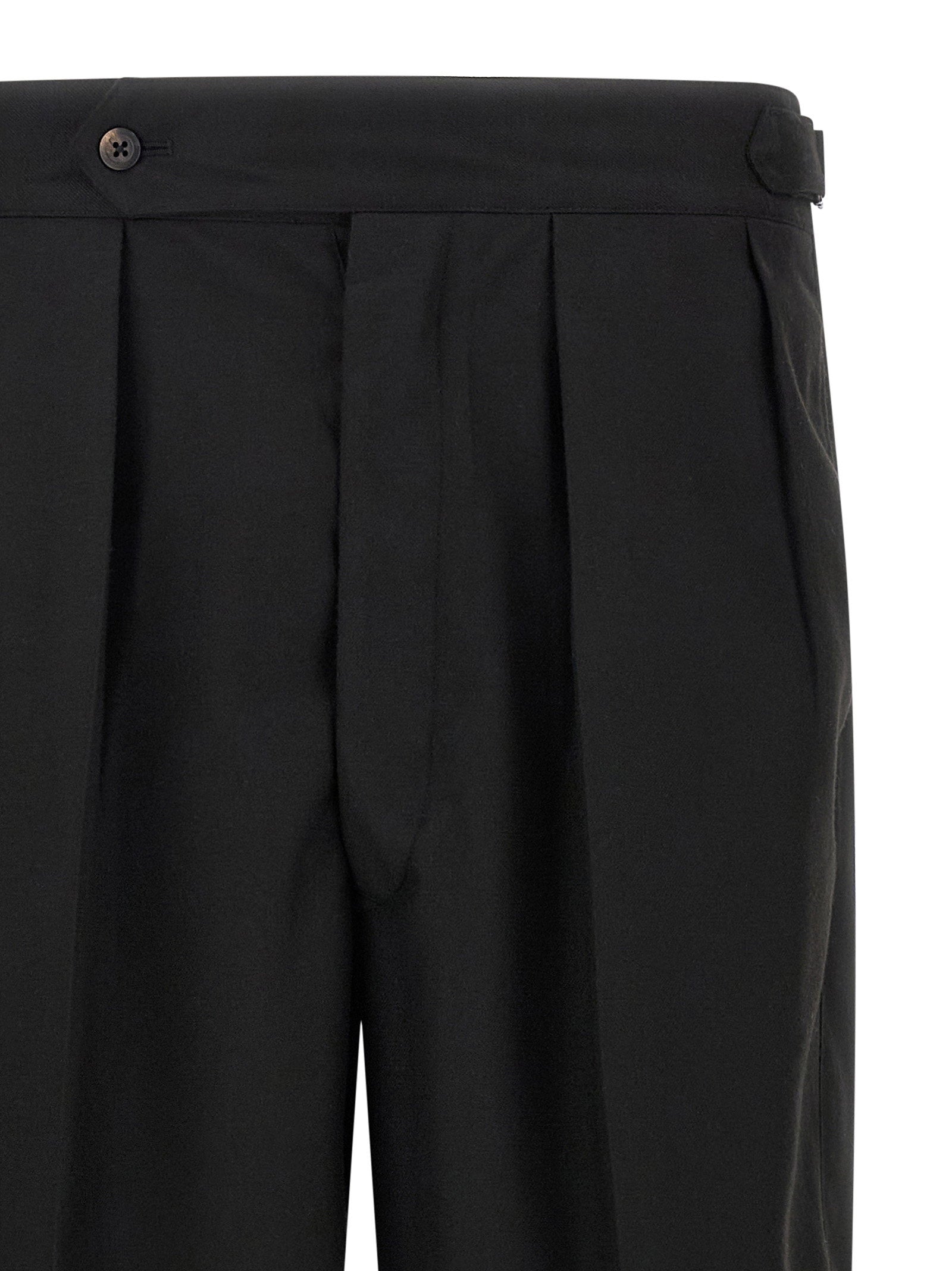 Cellar Door Rowan Trousers — Black, view 3