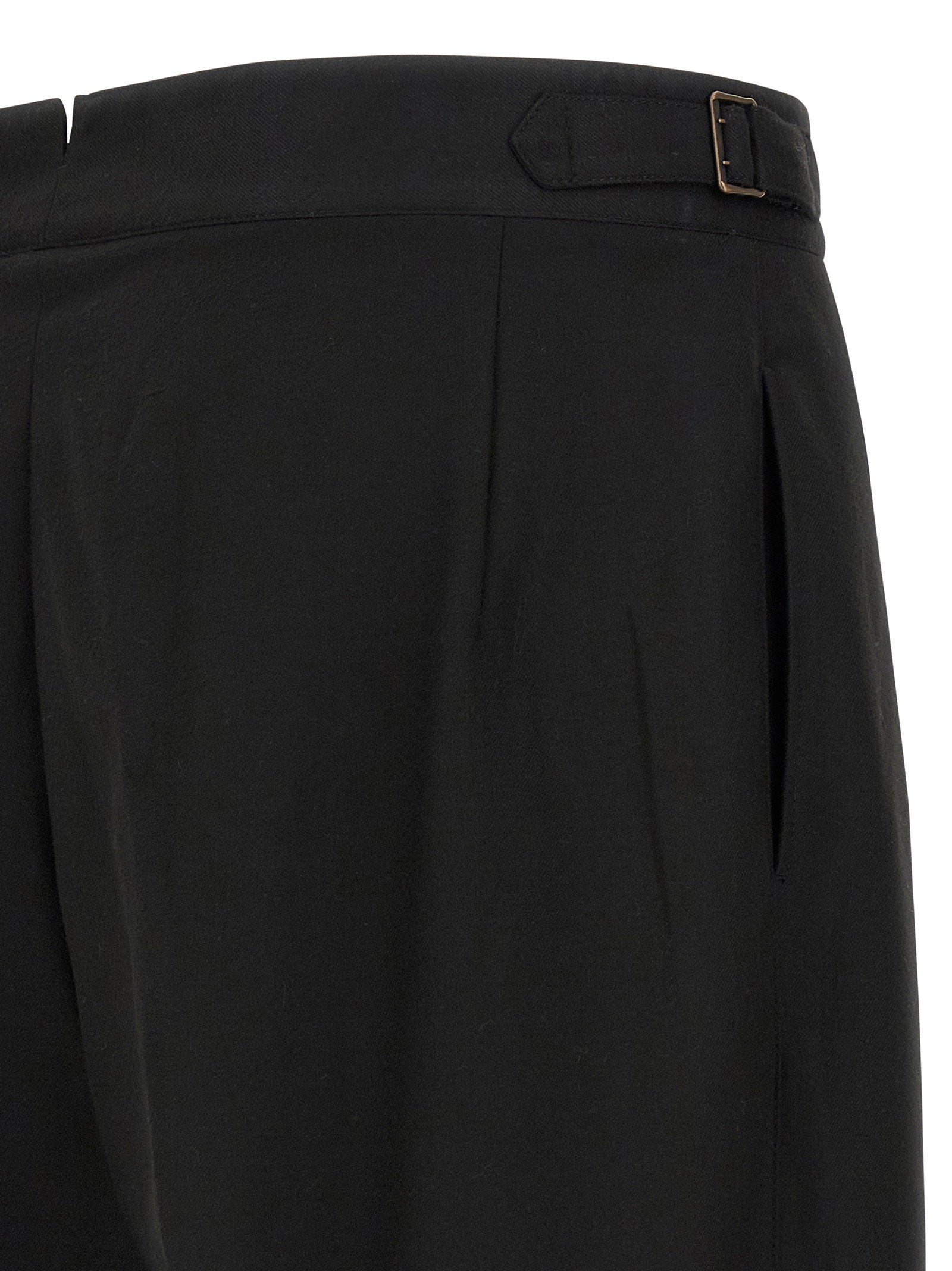 Cellar Door Rowan Trousers — Black, view 4