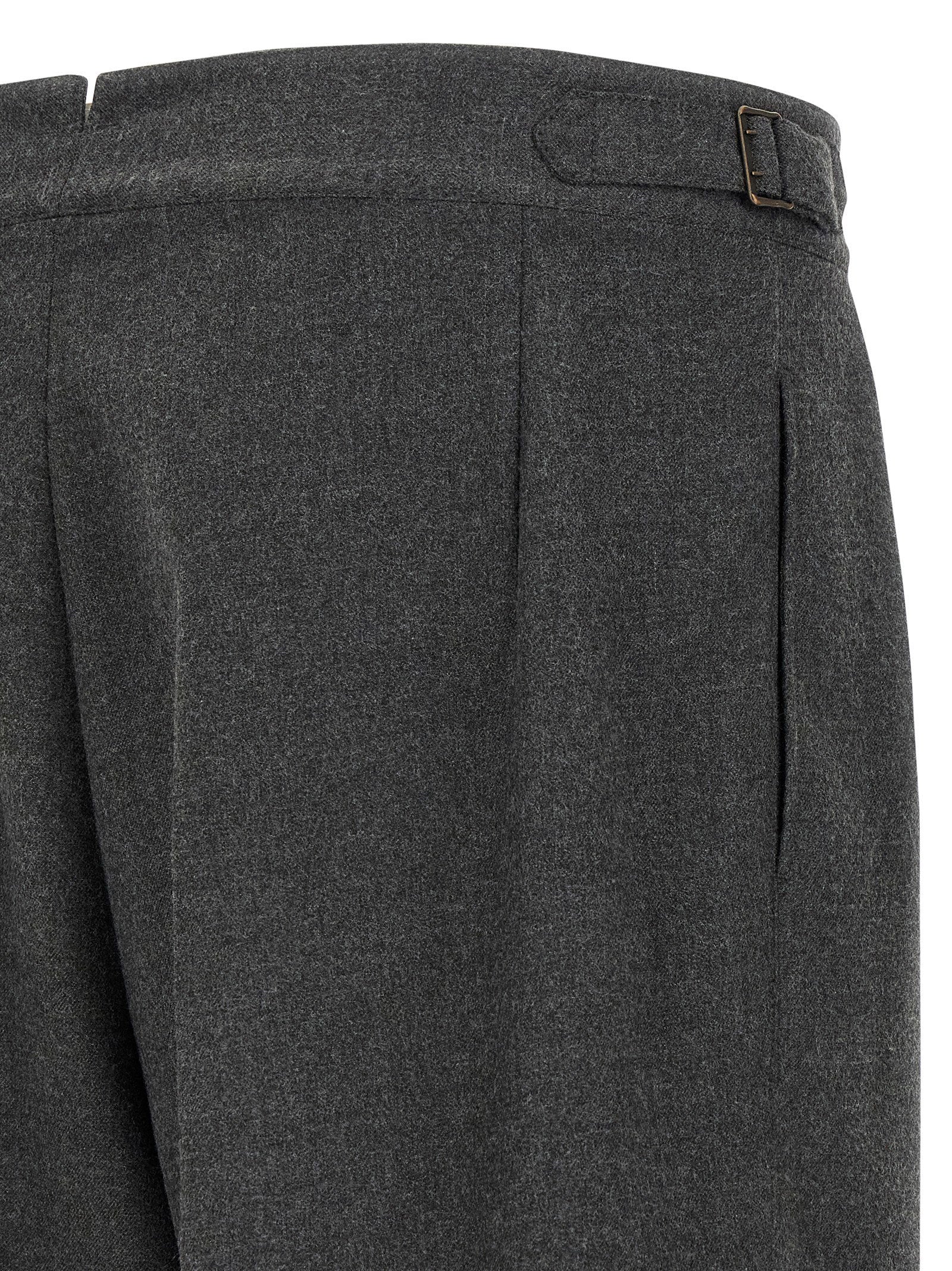 Cellar Door Rowan Trousers — Charcoal, view 4