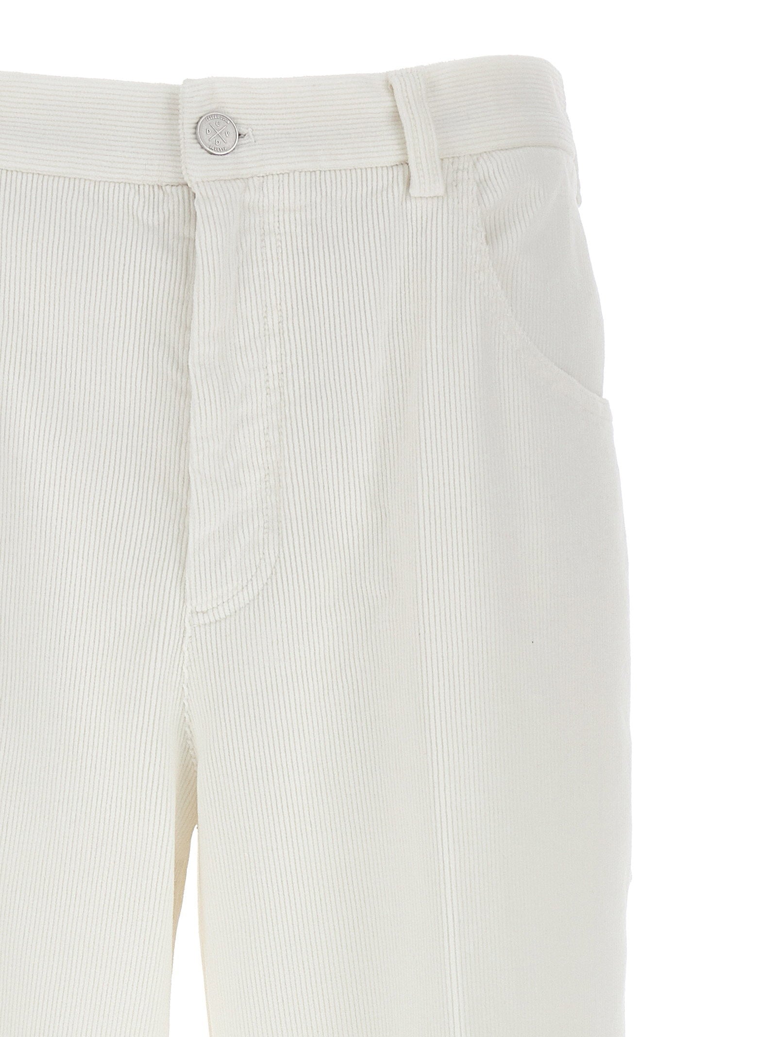 Cellar Door Thelma Trousers — Cream, view 3