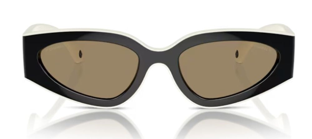 Chanel Eyewear CH6056 Sunglasses — Black by Chanel Eyewear
