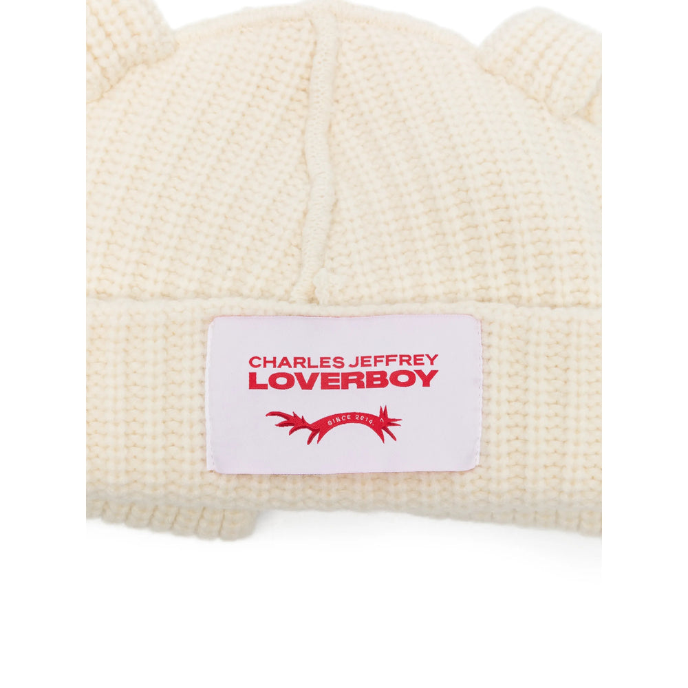 Charles Jeffrey Loverboy 052132601 Beanie — White, view 2