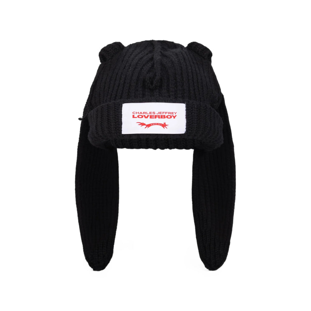 Charles Jeffrey Loverboy 052132602 Beanie — Black by Charles Jeffrey Loverboy