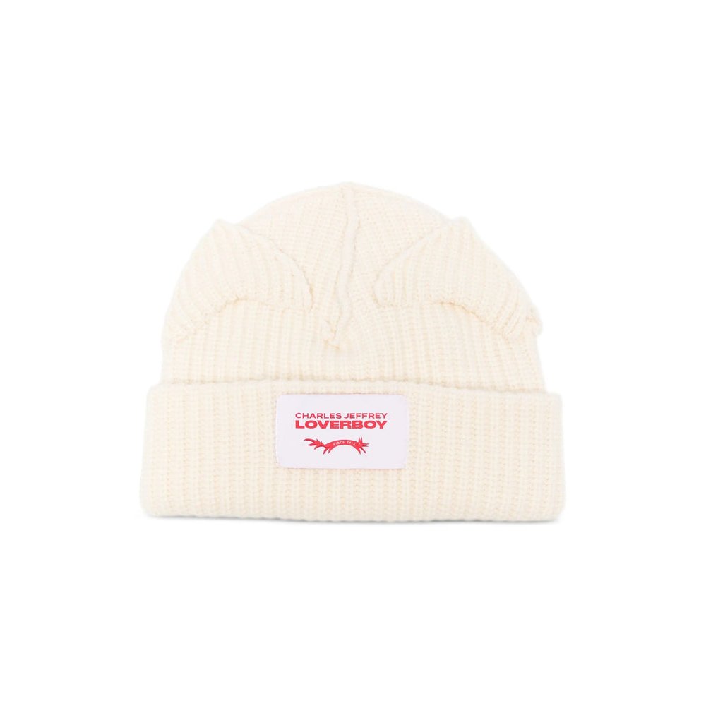 Charles Jeffrey Loverboy 054132402 Beanie — Beige by Charles Jeffrey Loverboy