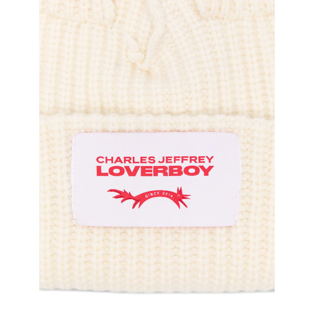 Charles Jeffrey Loverboy 054132402 Beanie — Beige, view 2
