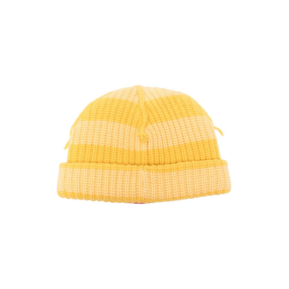 Charles Jeffrey Loverboy 062130108 Ribbed Wool-Blend Beanie — Yellow, view 2