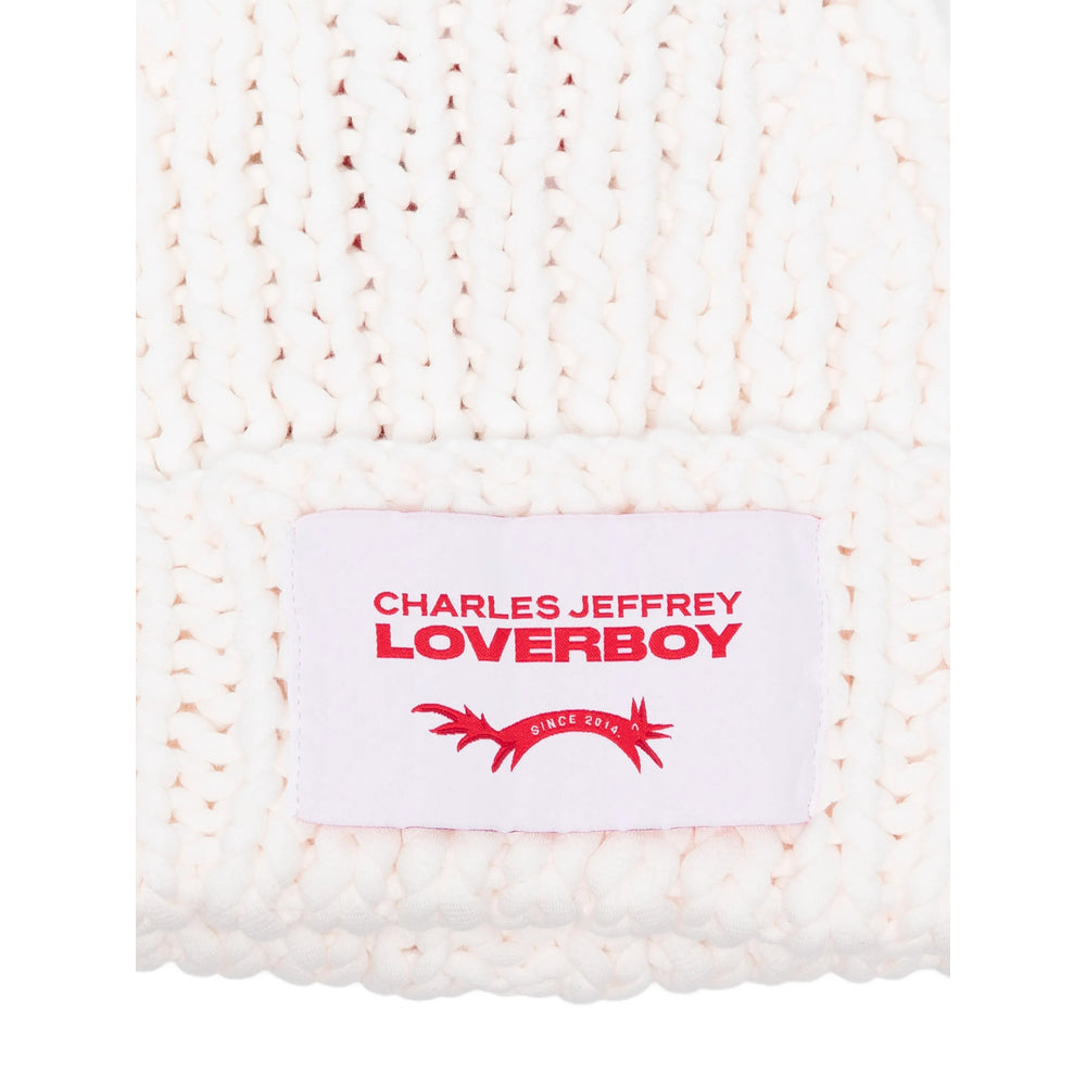 Charles Jeffrey Loverboy 062130401 Beanie — White, view 2