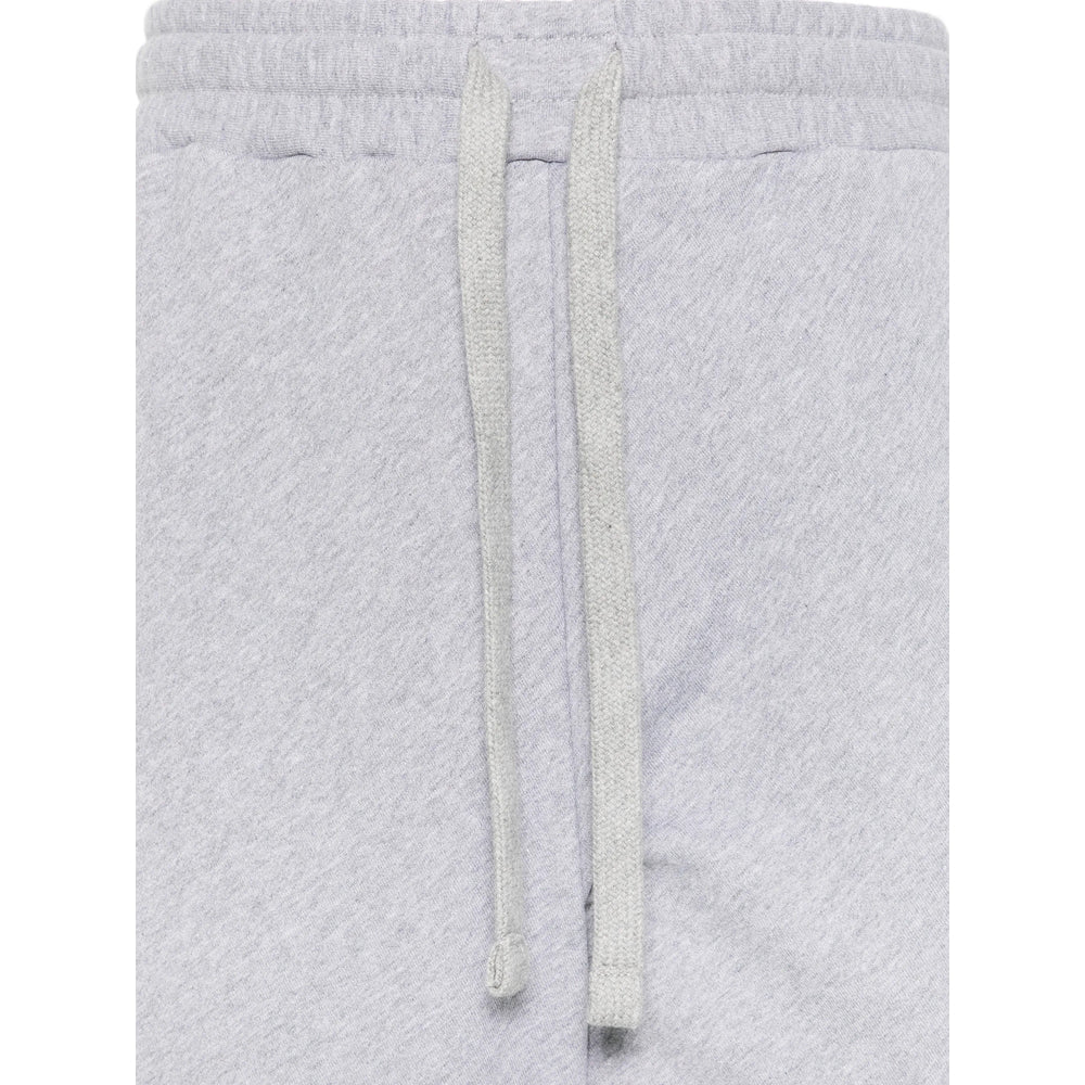 Charles Jeffrey Loverboy Organic Cotton Drawstring Track Pants — Gray, view 2