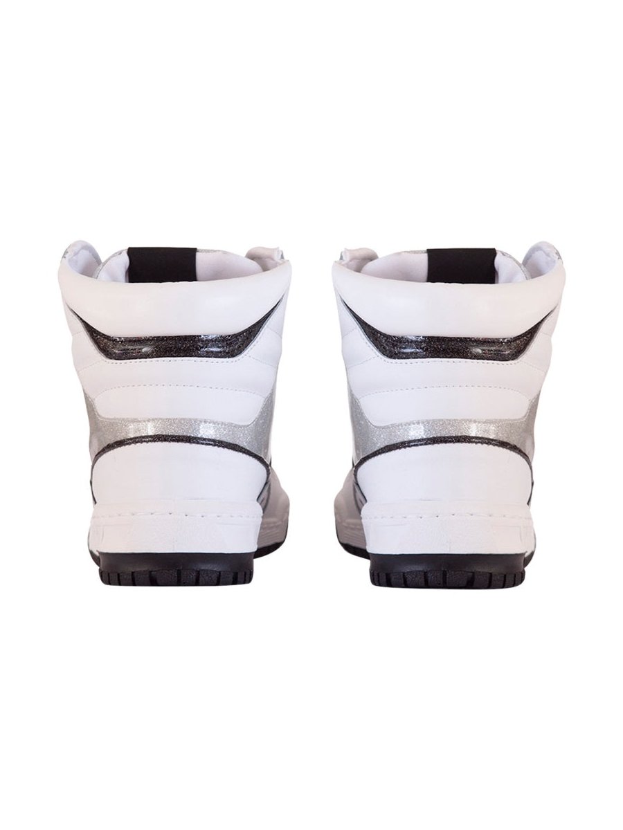 Chiara Ferragni Logomania Sneaker — Silver, view 3