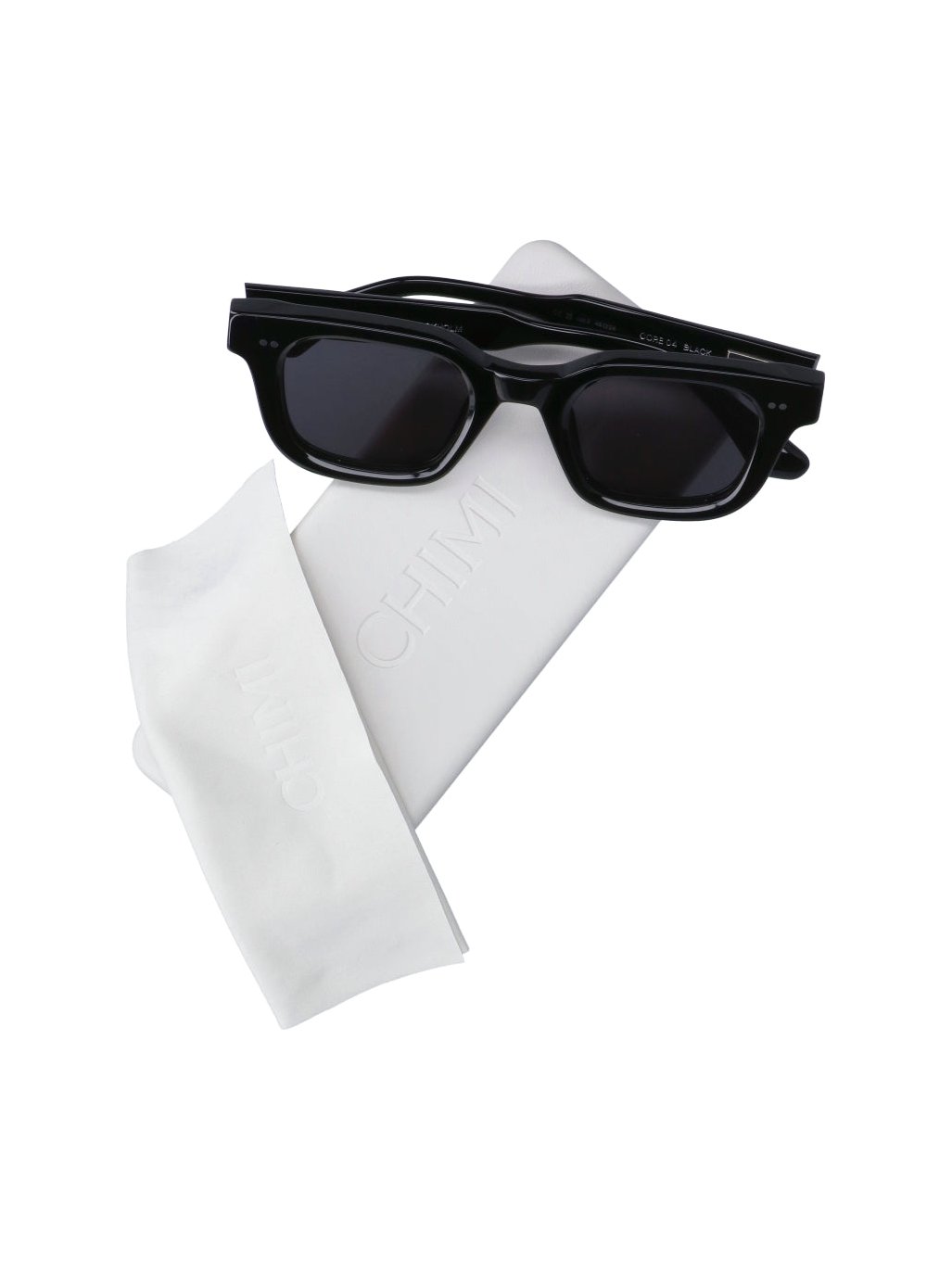 Chimi CHIMI04 Acetate Frame Sunglasses — Black, view 3