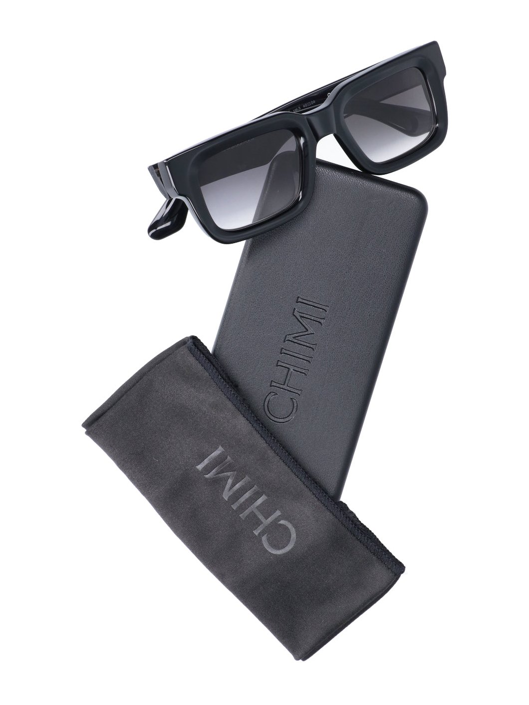 Chimi CHIMI05 Black Acetate Sunglasses — Black, view 3