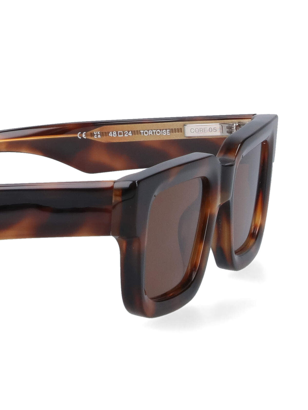 Chimi CHIMI05 Tortoiseshell Acetate Sunglasses — Brown, view 3