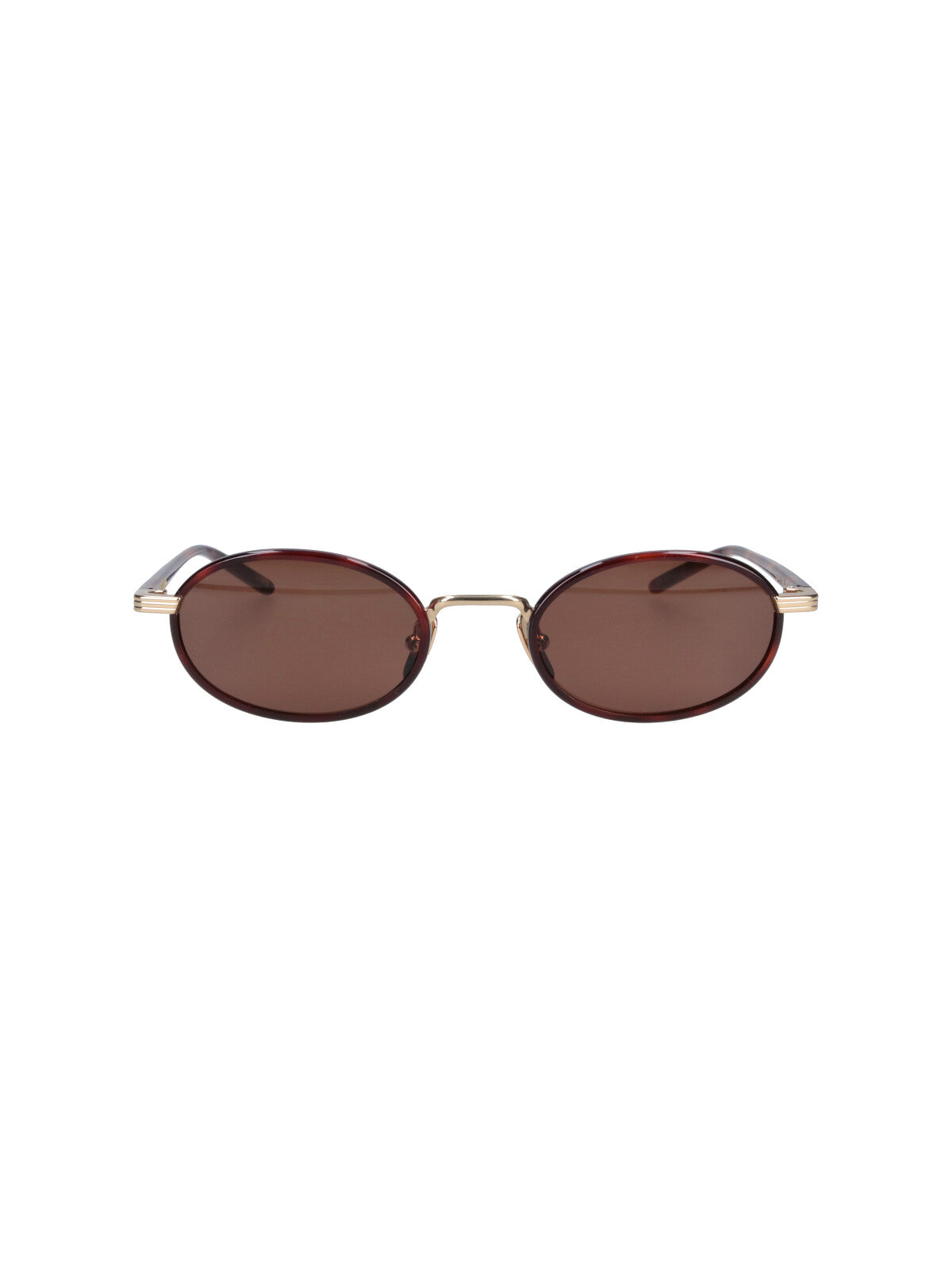 Chimi CHIMI137 Oval Acetate Sunglasses — Brown by Chimi